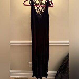 Black High-Low Dress